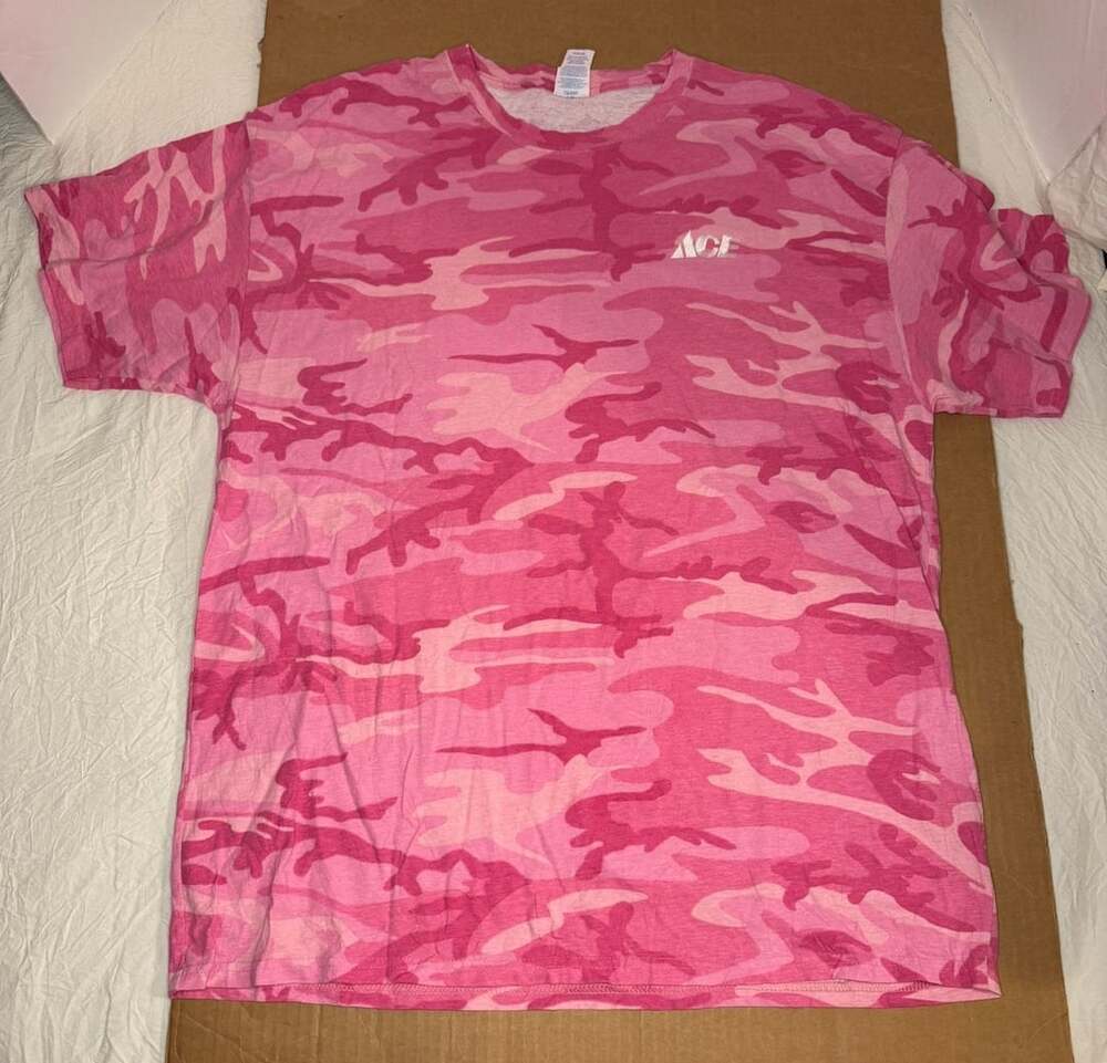 Port & Company Core Cotton Pink Camo T-Shirt XL ACE Hardware